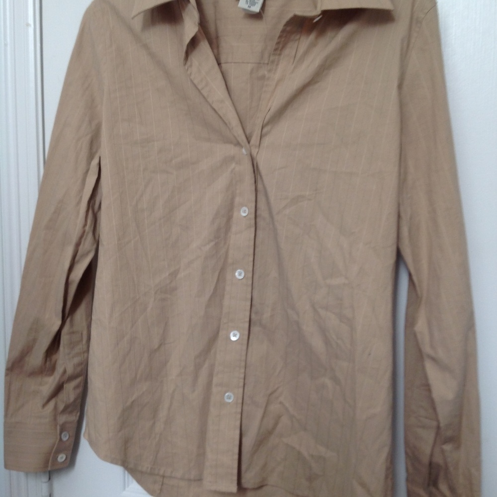 Banana Republic Women's Stretch Button Down Top